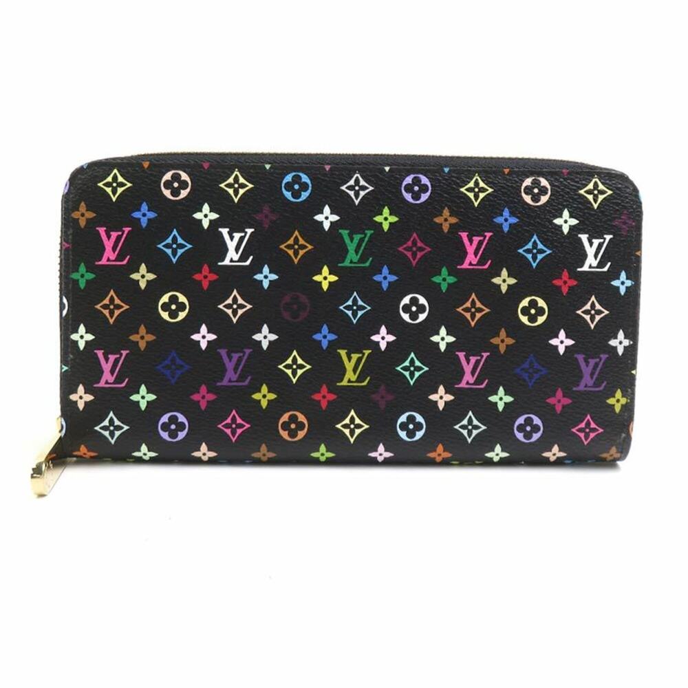 Louis Vuitton LOUIS VUITTON Round Zipper Long Wallet Monogram Multicolor Zipp...